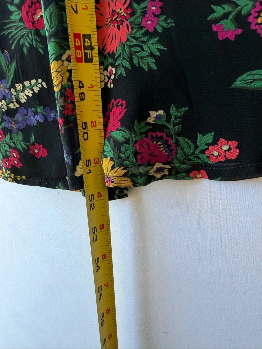 Vintage 90s Liz Claiborne Black Floral Maxi Dress Cottagecore Corset Back Sz 8